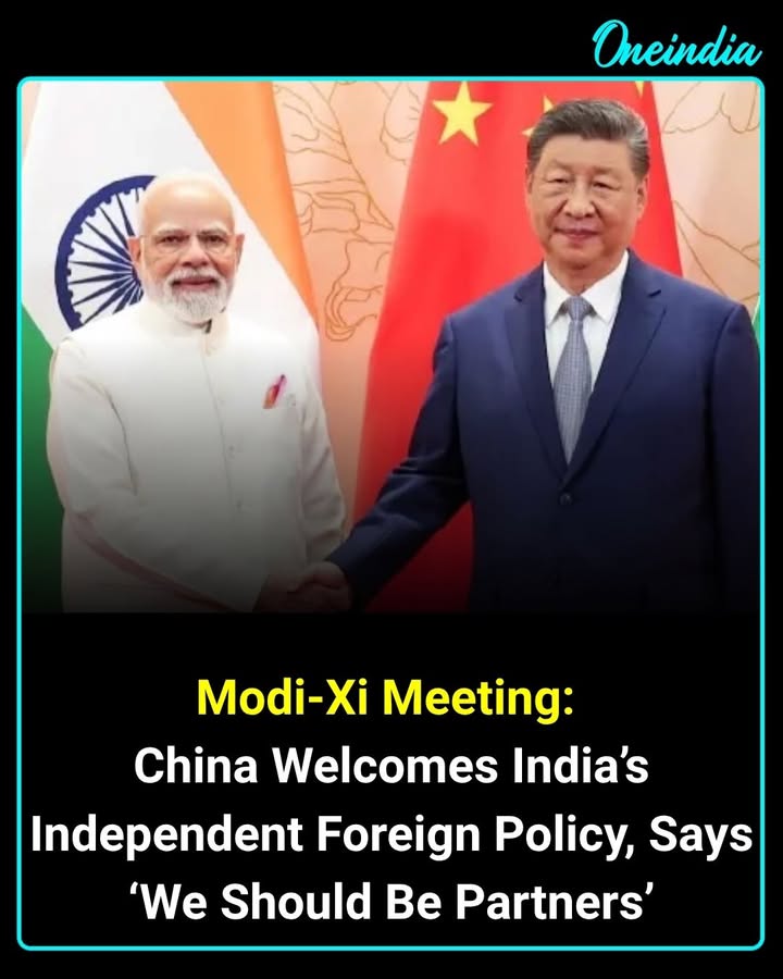 Ahead of the Modi-Xi meeting, China welcomed India’s independent foreign policy and said the two countries should be partners rather than rivals. Beijing’s remarks highlighted the need for dialogue, cooperation and the management of differences amid efforts to improve India-China relations.