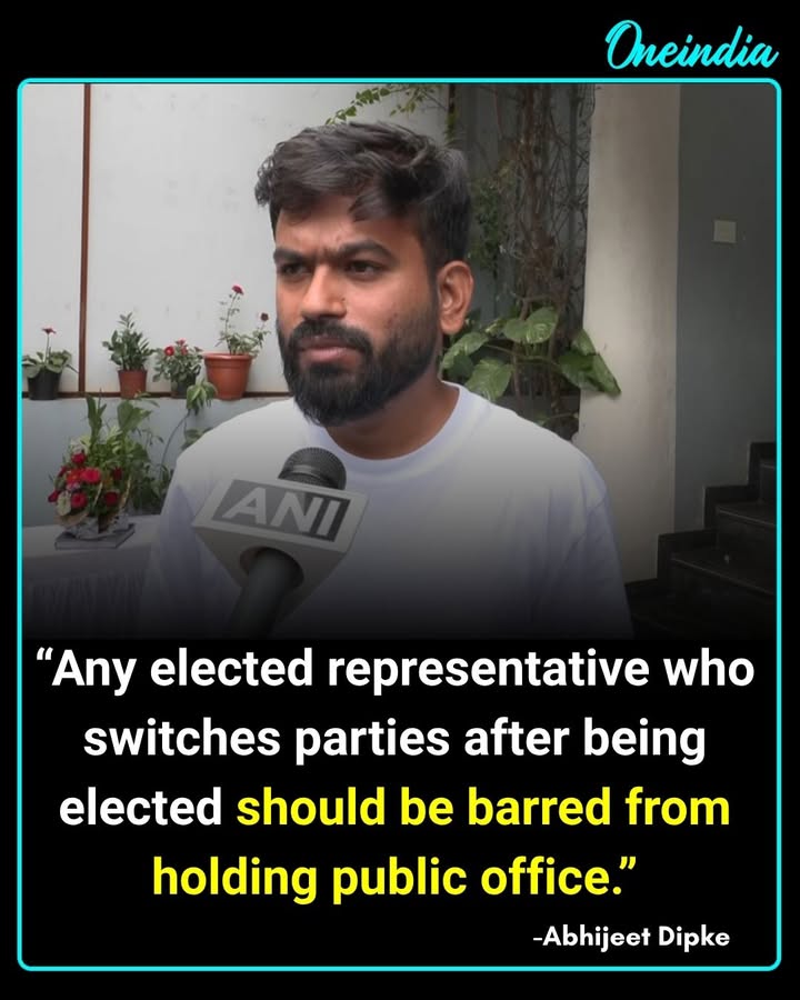 Abhijeet Dipke Calls for Ban on Party-Hopping by Elected Leaders