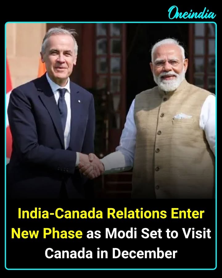 India-Canada ties are showing renewed momentum, with Canadian Prime Minister Mark Carney saying PM Narendra Modi is expected to visit Canada in December. The visit comes as both countries work to advance negotiations on a Comprehensive Economic Partnership Agreement (CEPA) and deepen cooperation in trade, energy, security and other areas.