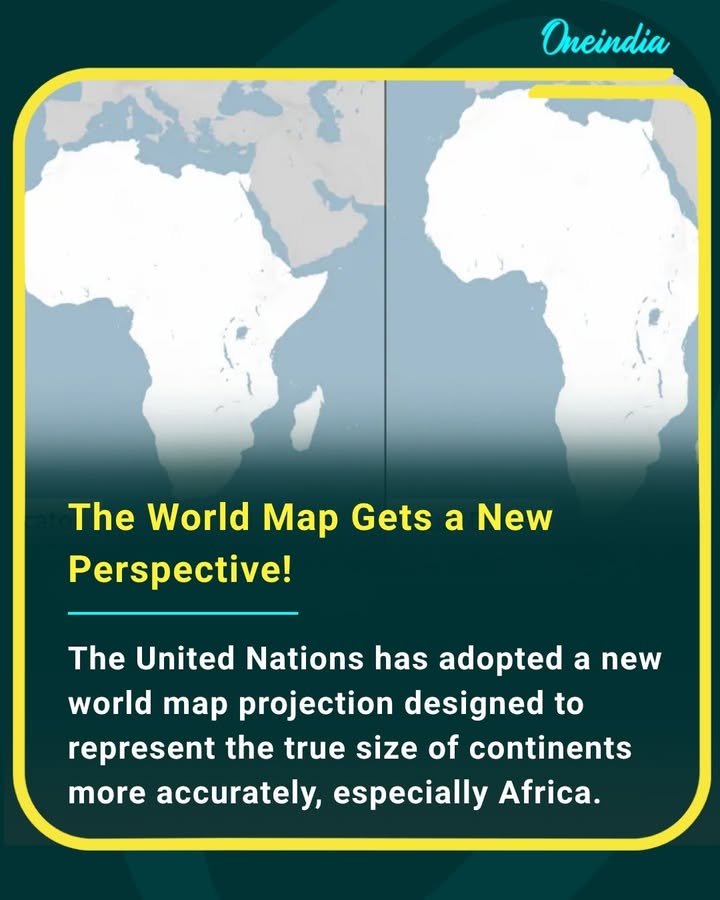 The United Nations General Assembly has overwhelmingly backed the “Correct the Map” resolution, supporting the use of the Equal Earth projection to represent the world’s landmasses more accurately.