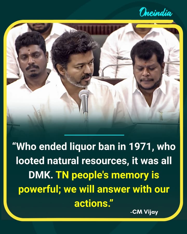 CM Vijay Targets DMK Over Liquor Ban and Resources