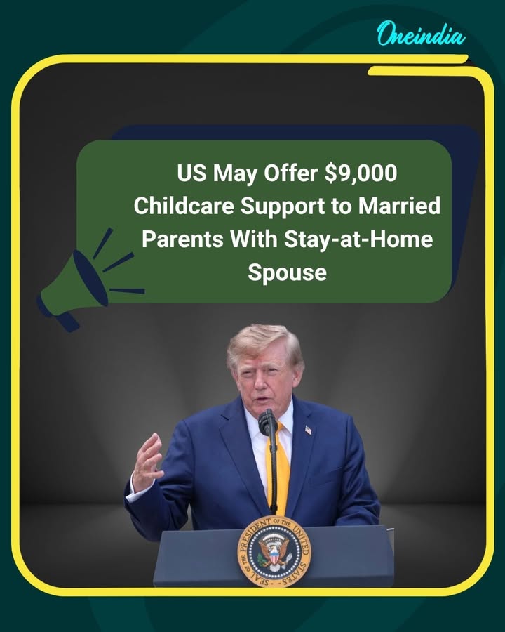 The US government is considering a policy that could allow married couples with a stay-at-home spouse to receive childcare subsidies. Under the reported proposal, one spouse would need to work at least 35 hours a week, while the other cares for their child. Funding could come from the $12 billion Child Care and Development Fund, which typically provides around $9,000 per child annually.