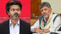இப்போதைக்கு வர வேண்டாம் விஜய்.. நிலைமை சரியில்லை.. கர்நாடகா முதல்வர் சிவகுமார் கோரிக்கை! 