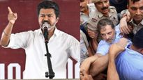 விடாத விமர்சனம்.. ஒரு வழியாக வாயைத் திறந்த விஜய்.. ராகுல் காந்தி கைதுக்கு கடும் கண்டனம்! 