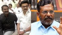 கருணாநிதியின் பேனா சிலையை உடைப்பேன்னு சொன்னவருடன் கொஞ்சி குலாவல்! திருமாவளவனின் மறைமுக தாக்கு