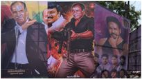 புதுச்சேரி முதல்வர் ரங்கசாமியா இது.. விஜய் பாணி முதல்  புஷ்பா பாணி வரை.. அசர வைத்த நிர்வாகிகள்