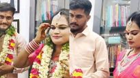 திருவள்ளூர் ஐ.டி. ஊழியருக்கு திருநங்கை மீது காதல்.. தாலி கட்டி சுயமரியாதை திருமணம்! உருக்கமான தருணம்