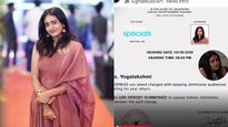 நடிகை யோகலட்சுமிக்கு சம்மன் அனுப்பிய hotstar.. என்ன தவறு செய்தார்? ரசிகர்களை பதற வைத்த நோட்டீஸ்