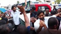 தனுஷ் அரசியல் என்ட்ரி உறுதி? திருவண்ணாமலை வந்தவரை வரவேற்க திரண்ட ரசிகர்கள்! காரில் நின்றபடி உற்சாகம்