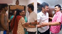 உதயநிதியை கட்டி அணைத்த துர்கா! கையை இறுகப் பற்றிய செல்வி! மகிழ்ந்த இன்பா! வாட்டத்துடன் ஸ்டாலின்!
