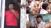 செருப்பால அடிப்பேன்.. எதுக்கு வீடியோ எடுக்குற.. விஜய் நண்பர் சஞ்சீவை வெளுத்து வாங்கிய திமுகவினர்