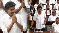 வணக்கம் வைத்த சிஎம் விஜய்.. திரும்பிக் கொண்ட உதயநிதி! சட்டசபையில் தலைகீழான காட்சிகள்! வெடித்த மோதல்!