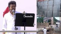 மதுரை வரும் விஜய்.. தகர சீட்டால் மறைக்கப்படும் மருத்துவமனையில் எதிரில் உள்ள சாக்கடை.. என்ன நடக்குது? 