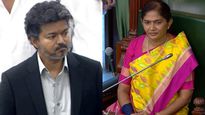 சட்டசபையில் பதிலுரையின் போது விஜய் நெற்றியில் இருந்த சிகப்பு பொட்டு! யார் வைத்துவிட்டது தெரியுமா?