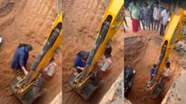 பாதாள சாக்கடை குழியில் பைக்குடன் விழுந்த இளம் பெண்! மருதமலை சாலையில் நடந்த அதிர்ச்சி சம்பவம்