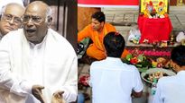 கார்கே நின்ற இடத்தை தூய்மைப்படுத்த பூஜை.. ஒரு மாதத்திற்கு பிறகு வழக்குப்பதிவு செய்த போலீஸ் 