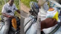வேலூரில் டூவீலரில் பறந்த ரேஷன் பாமாயில்! வீடு வீடாக வாங்கிய 150+ பாக்கெட்.. குடியாத்தம் வீடியோ வைரல்
