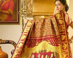 Chennai silks, saree