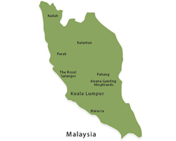 Malaysia map