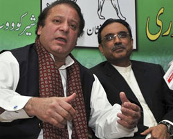 Sharif with Zardari