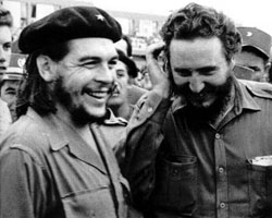 Fidel with Che Guevara