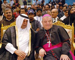 Dignitaries at Church inauguration