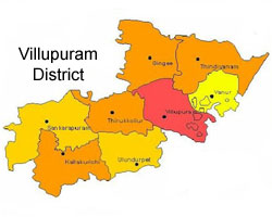 Villupuram district map