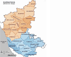 Karnataka map