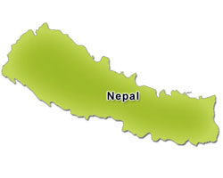 Nepal map 
