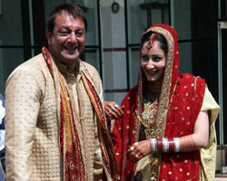 Sanjay Dutt with Manyata