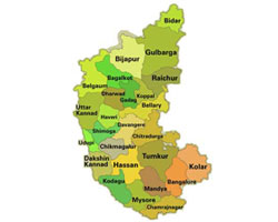Karnataka map