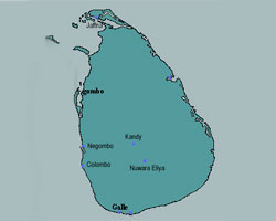 Srilanka Map
