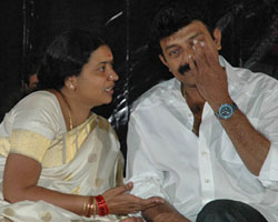 Jeevitha with Rajasekar