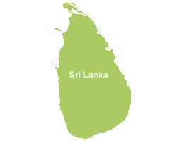 Srilanka map