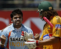 Sreesanth and Symonds