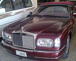 Saddam Hussein Rolls Royce car