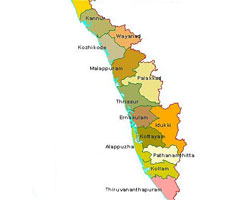 Kerala map