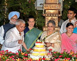 Lalu prasath,Manmohan singh and Sonia gandhi