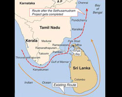 Sethu Samudram Ship canal