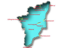 Tamilnadu map
