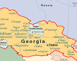 Georgia map