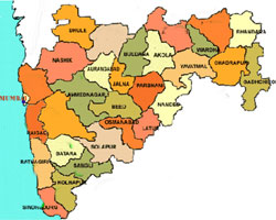 Maharashtra map