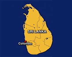 Sri Lanka map