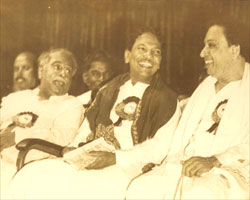 Anna and Karunanidhi with MGR