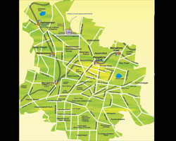 Bangalore map