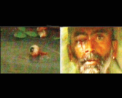 Man offers eye to a saint