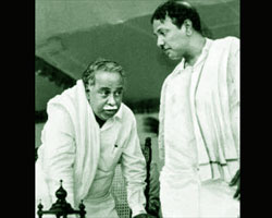 Anna with Karunanidhi
