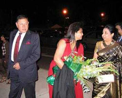 Janaka with his wife