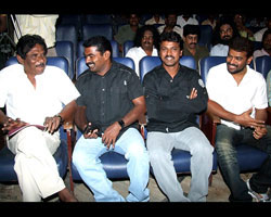 Bharathiraja,seeman,Cheran and Amir