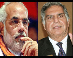 Modi and Ratan Tata 